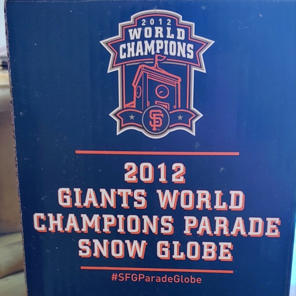 Collectible, SF Giants 2012 World Series Globe